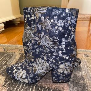 Funky Floral Booties